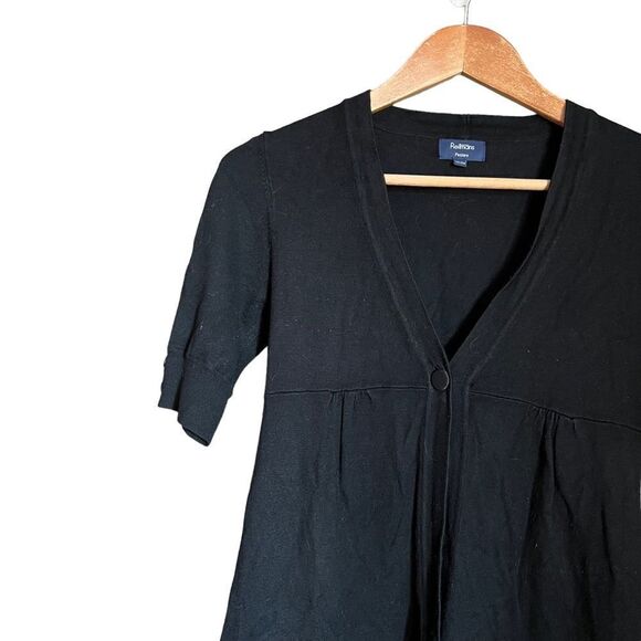 3 for $30! Reitmans black short sleeve cardigan - Picture 3 of 9